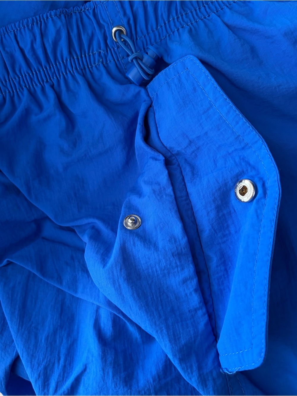 NWT Love Tree Royal Blue Elastic-Waist Parachute Pants  size L - Picture 5 of 9